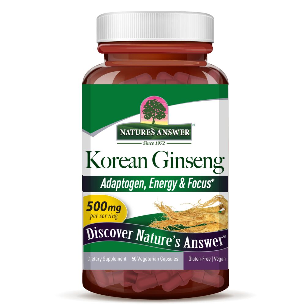 Korean Ginseng 50 v-caps
