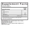 Organic Coconut Oil 1000mg 120ct Supplement Facts Box