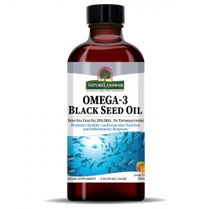 Omega 3 Black Seed oil Bottle