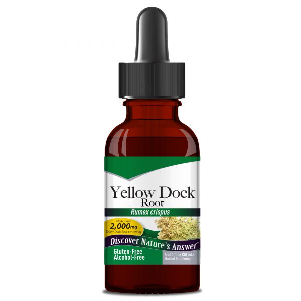 Yellow Dock Root 1oz Alcohol Free