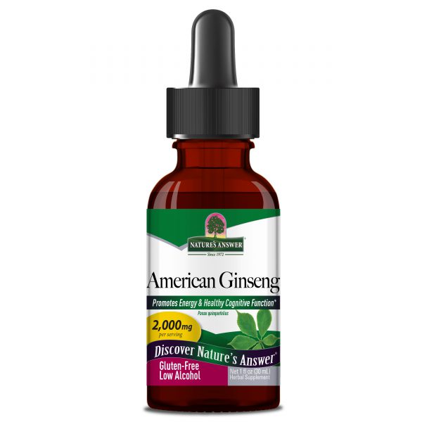American Ginseng Low Alcohol 1 Ounce
