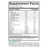 Brewers Yeast 16oz Supplement Facts Box