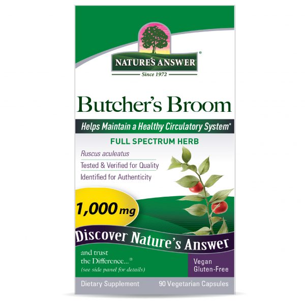 Butcher's Broom Helps Maintain Healthy Circulatory System*