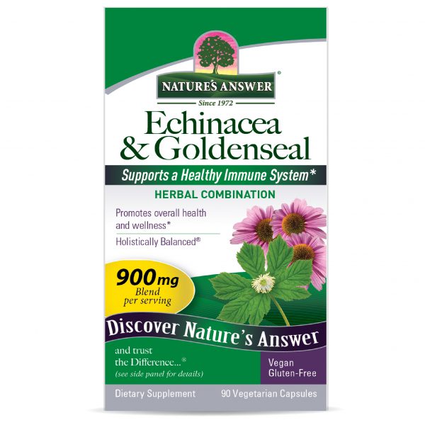 Echinacea and Goldenseal Root 90 v-caps Box