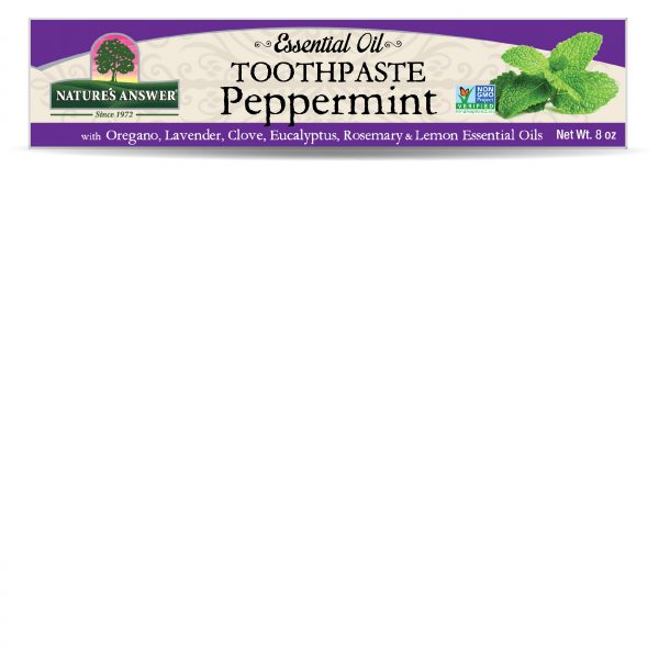 Essential Oils Peppermint Toothpaste Natural 8 Oz