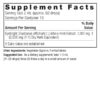 Eyebright 1oz Alcohol Free Supplements Facts Box