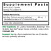 Holy Basil 90 v-caps (extractacaps) Supplements Facts Box