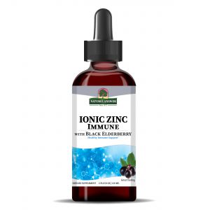 Ionic Zinc Immune with Black Elderberry Liquid 4oz