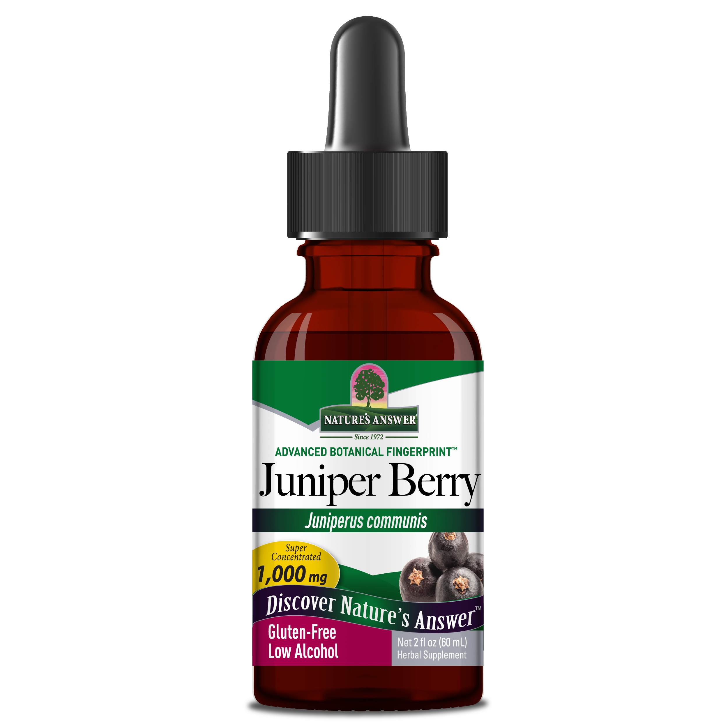Juniper Berries  Made from 1,000 mg of Juniper Berry