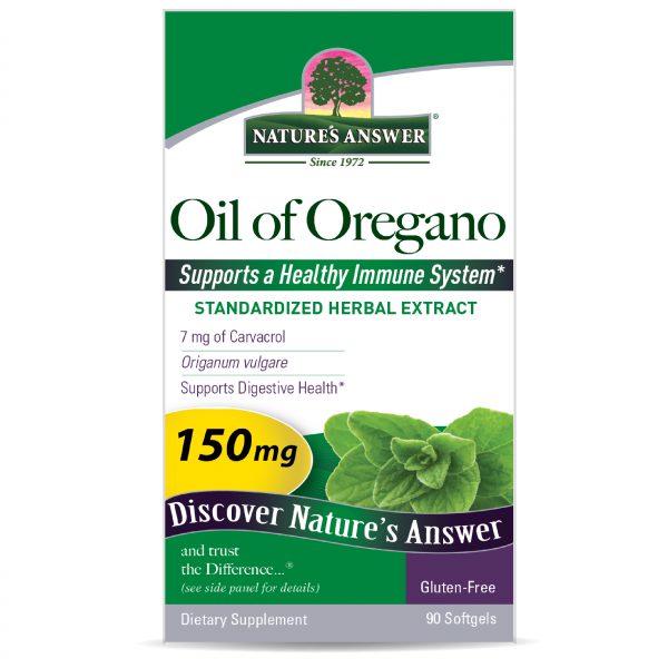 Oil of Oregano 90 Softgels Box