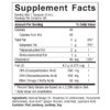 Omega 3 EPA/DHA Liquid 16oz Supplement Facts Box