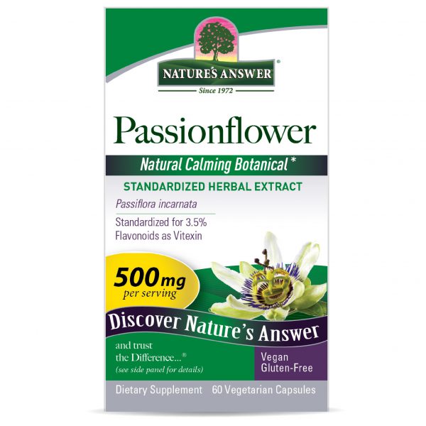 Passionflower Standardized 60 v-caps Box