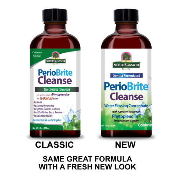 Perio Cleanse Old vs New