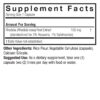 Rhodiola Root Standardized 60 v-caps Supplement Facts Box
