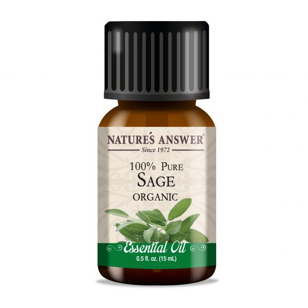 Sage Essential Oil Organic 0.5oz