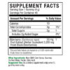 Sambucus Daily Gummies 45 Sambucus Gummies Supplement Facts Box