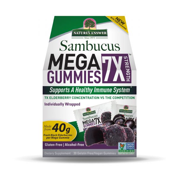 Sambucus Mega Gummy 7X 26234 NEW