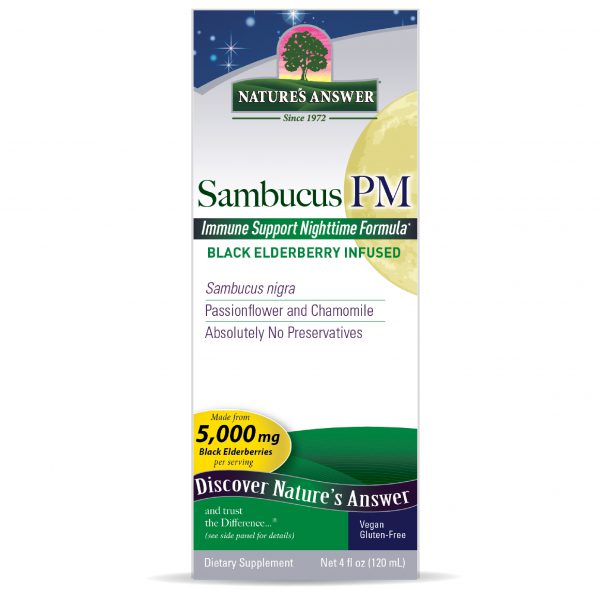 Sambucus Nighttime PM 4 Oz Box