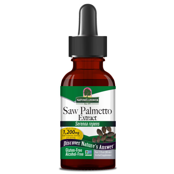 Saw Palmetto Alcohol Free Extract 1 Ounce