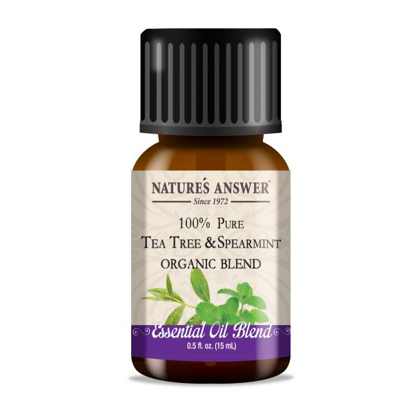 Tea Tree Spearmint Essential Oil Organic 0.5oz