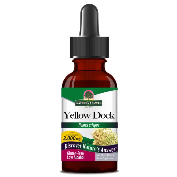 Yellow Dock Root 2oz Low Alcohol