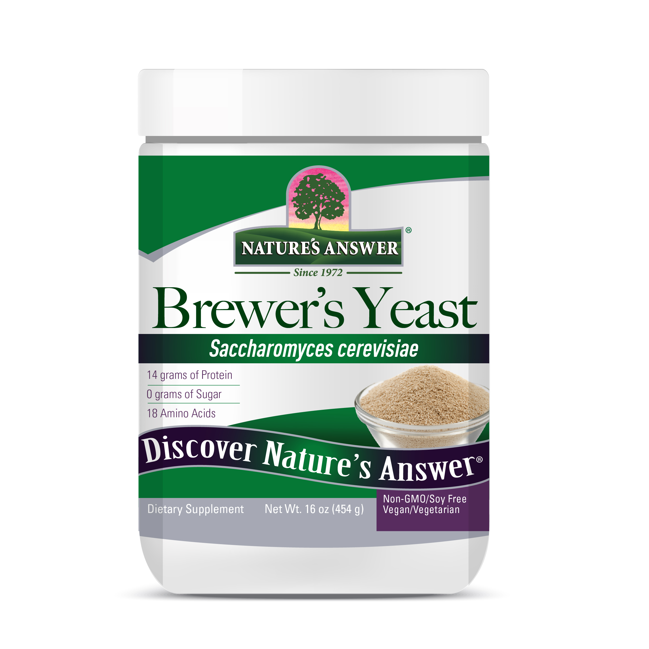 Brewers Yeast, Delivers 14 g of protein in each serving