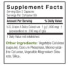 U.S. GRADE A Colostrum 120 Capsules Supplement Facts Box