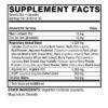 Genceutic Naturals – Powermax LJ100 120 Capsules - LJ100 Tongkat Ali Supplement Facts Box