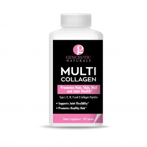 Genceutic Naturals – Multi Collagen Capsules Types I