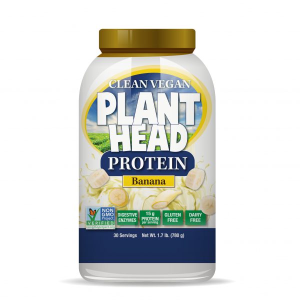 Plant Head Protein Banana 1.7 lbs (780g)