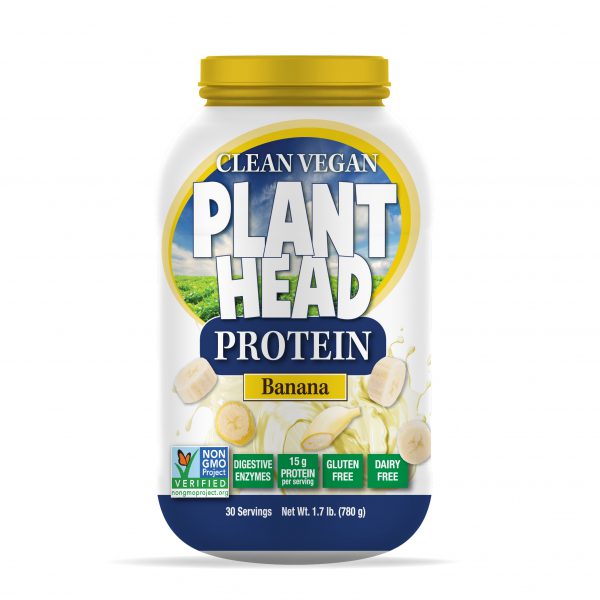 Plant Head Protein Banana 1.7 lbs (780g)