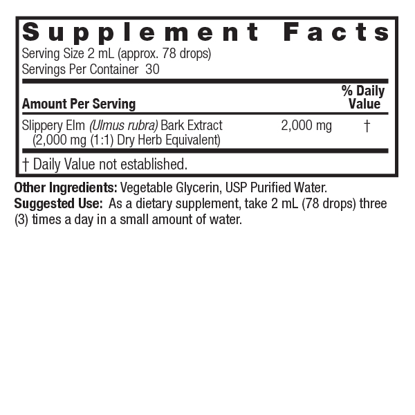 AF182 9846 REV0001 Slippery Elm AF 2oz SFB