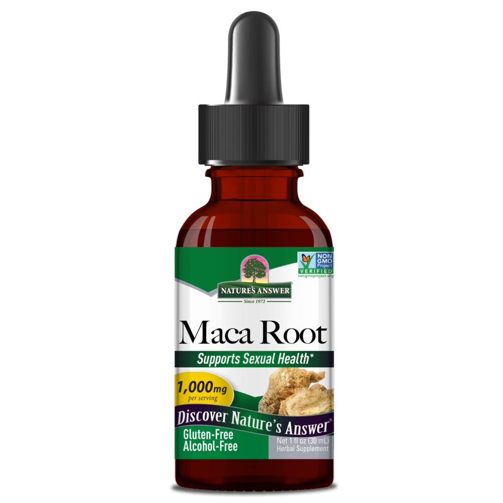 Maca Root Liquid Extract 1oz Alcohol Free