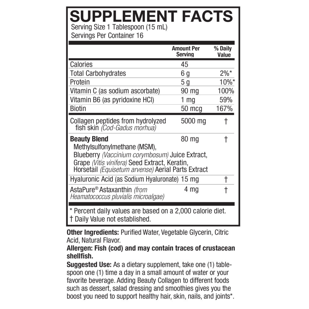 Beauty Collagen Peptides 8oz & Female Complex Capsules EXCLUSIVE COMBO! - Image 3